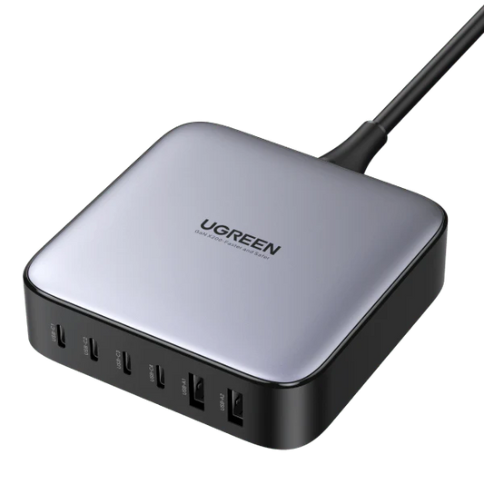 UGREEN Nexode 200W USB C GaN Charger-6 Ports Desktop Charger